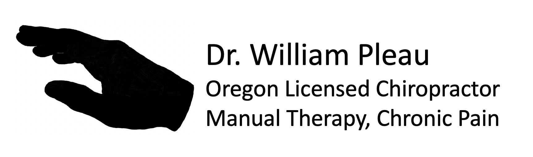dr william pleau oregon chiropractor logo